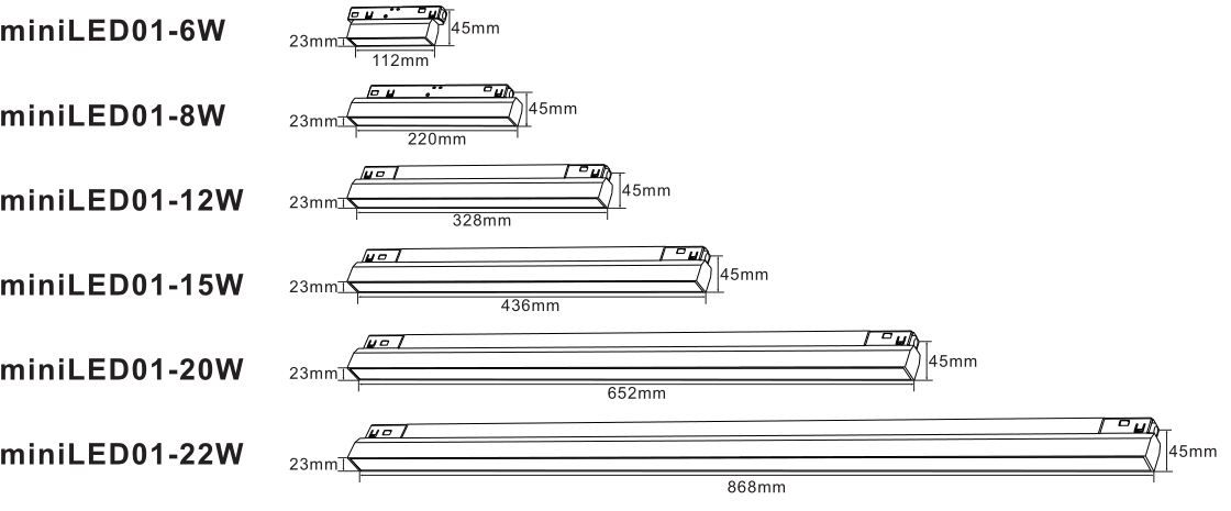 CAS-MINILED01-20W
