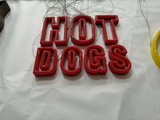 LED Acrylic Imitation Neon Sign
