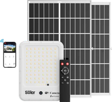 25W/35W/50W Solar Flood Light with CCTV