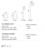 5W 10W Matt black 700 1000mm lawn light